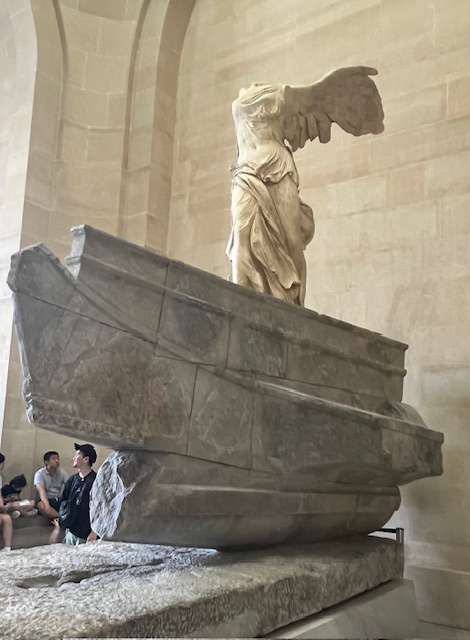 winged Venus in the Louvre